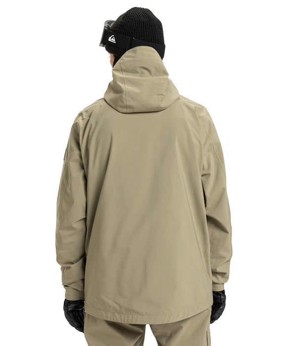 QUIKSILVER メンズ MULDROW 20K JK スノージャケット <SURF THE MOUNTAIN>【25-26SNOWモデル】 TZC0 / L