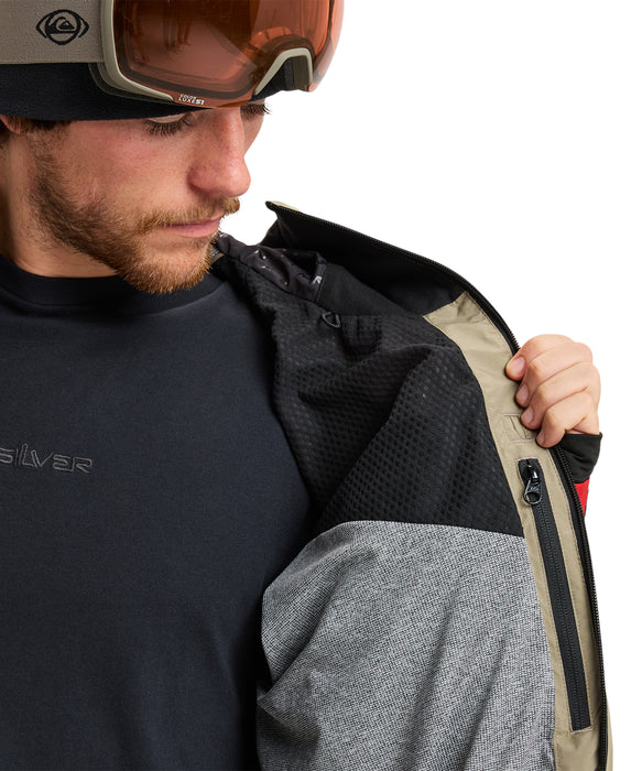 スノーボード QUIKSILVER HIGH ALTITUDE GORE-TEX JK Quiksilver High Altitude Gore-Tex Snowboard Jacket | Rhythm