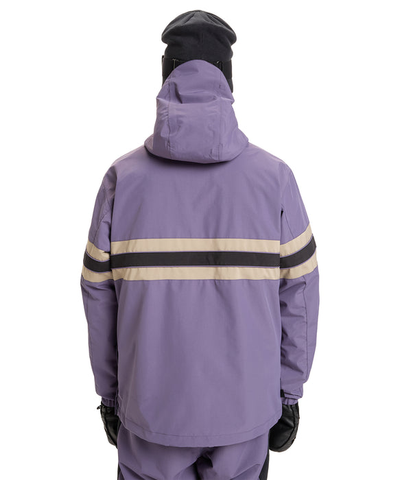 QUIKSILVER メンズ/ユニセックス STEEZE JK スノージャケット 10,000mm