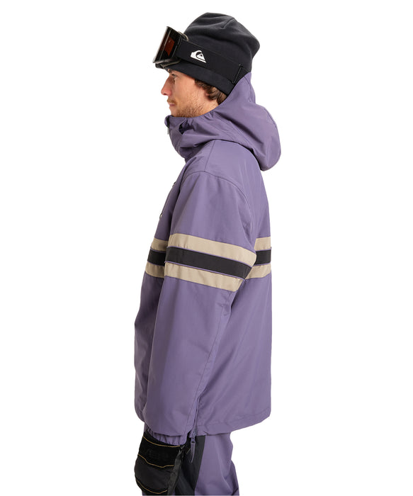 QUIKSILVER メンズ/ユニセックス STEEZE JK スノージャケット 10,000mm