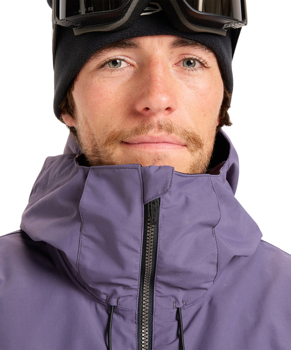 QUIKSILVER メンズ STEEZE JK スノージャケット <SURF THE MOUNTAIN>【25-26SNOWモデル】 KRB0 / L