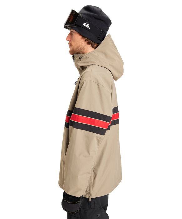 QUIKSILVER メンズ STEEZE JK スノージャケット 【25-26SNOWモデル】