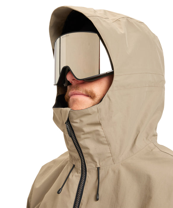 QUIKSILVER メンズ STEEZE JK スノージャケット <SURF THE MOUNTAIN>【25-26SNOWモデル】 TZC0 / L