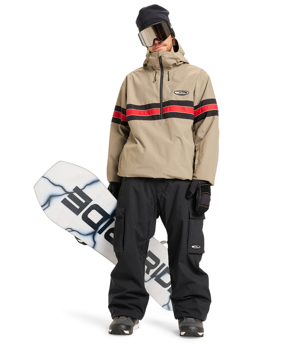 QUIKSILVER メンズ/ユニセックス STEEZE JK スノージャケット 10,000mm