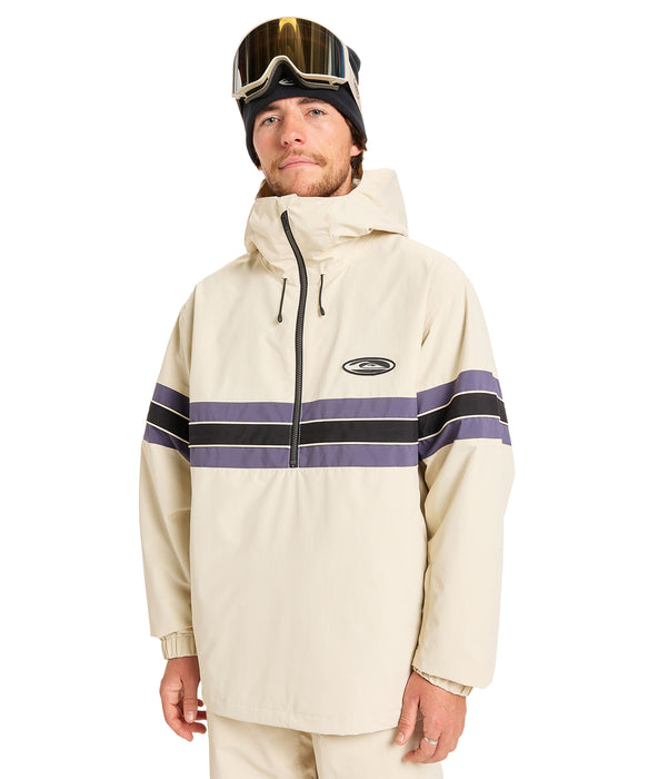 QUIKSILVER メンズ/ユニセックス STEEZE JK スノージャケット 10,000mm