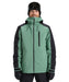QUIKSILVER メンズ MISSION BLOCK JK スノージャケット <SURF THE MOUNTAIN>【25-26SNOWモデル】 GND0 / L