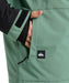 QUIKSILVER メンズ MISSION BLOCK JK スノージャケット <SURF THE MOUNTAIN>【25-26SNOWモデル】 GND0 / L