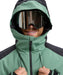 QUIKSILVER メンズ MISSION BLOCK JK スノージャケット <SURF THE MOUNTAIN>【25-26SNOWモデル】 GND0 / L