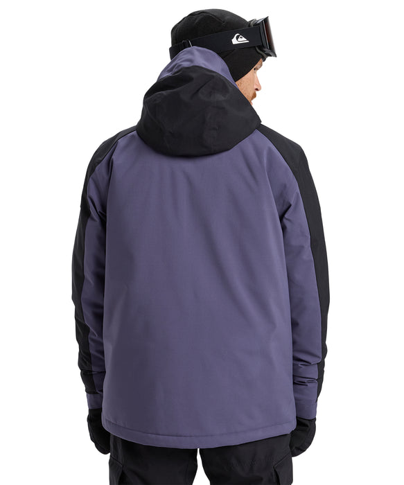 Quiksilver MISSION BLOCK JK スノージャケット QUIKSILVER メンズ/ユニセックス MISSION BLOCK JK スノージャケット