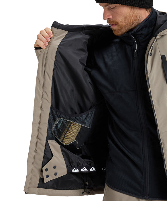 OUTLET】QUIKSILVER メンズ/ユニセックス MISSION BLOCK JK スノー
