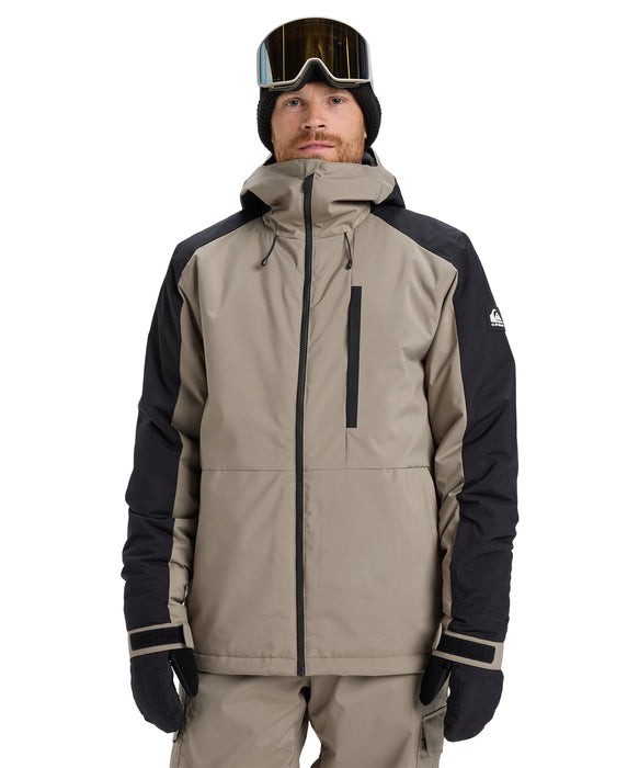 Quiksilver MISSION BLOCK JK スノージャケット QUIKSILVER メンズ/ユニセックス MISSION BLOCK JK スノージャケット