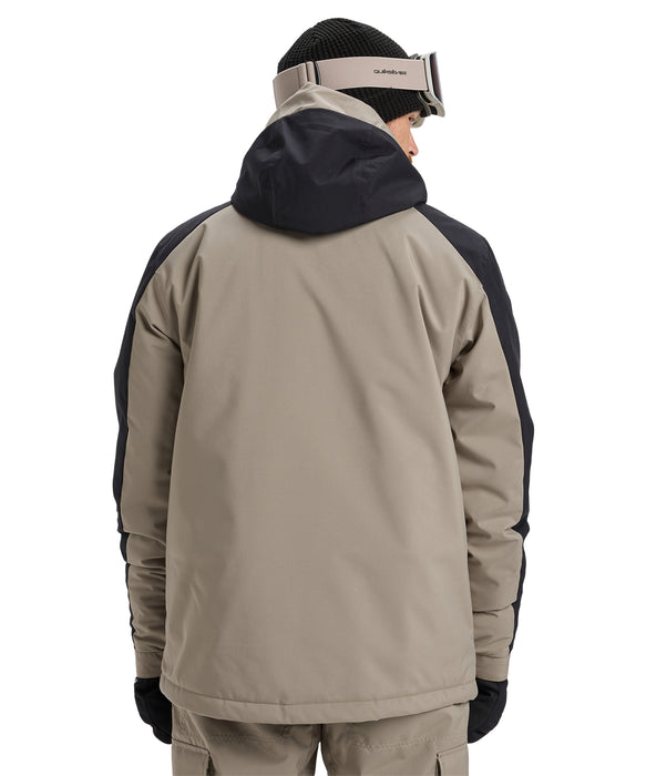 QUIKSILVER メンズ/ユニセックス MISSION BLOCK JK スノージャケット