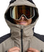 QUIKSILVER メンズ MISSION BLOCK JK スノージャケット <SURF THE MOUNTAIN>【25-26SNOWモデル】 TZC0 / L