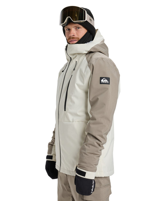 QUIKSILVER メンズ/ユニセックス MISSION BLOCK JK スノージャケット