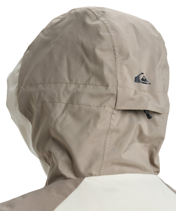 QUIKSILVER メンズ MISSION BLOCK JK スノージャケット <SURF THE MOUNTAIN>【25-26SNOWモデル】 WEG0 / L