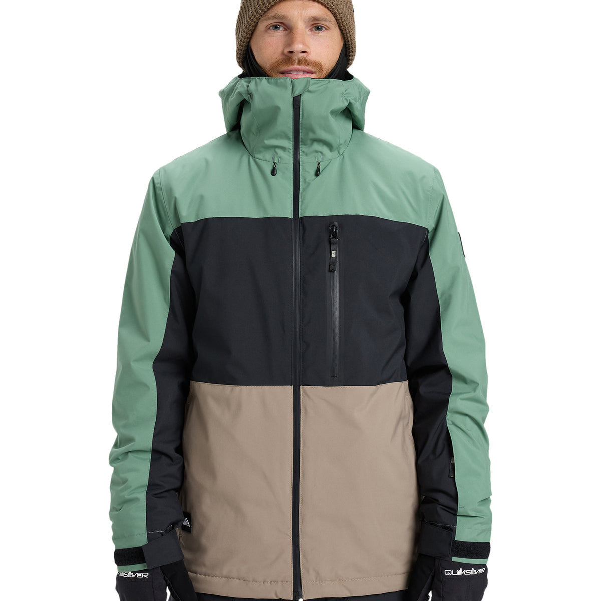 【週末セール】 QUIKSILVER SYCAMORE ジャケット QUIKSILVER メンズ SYCAMORE BLOCK 20K JK スノージャケット 20,000mm