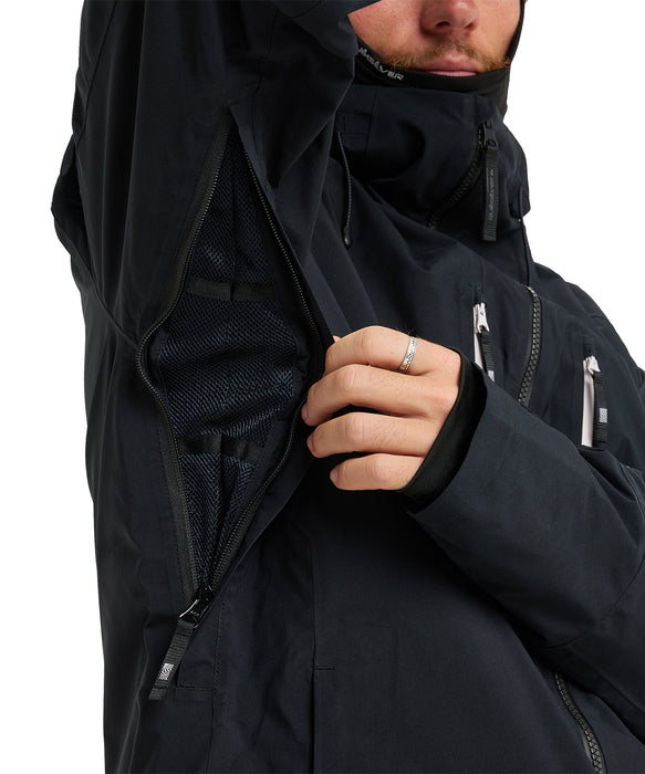 QUIKSILVER メンズ PRO PATH GORE-TEX 2L ゴアテックス スノー