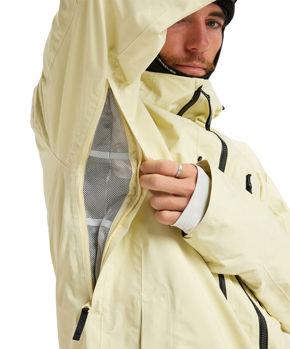 QUIKSILVER メンズ PRO PATH GORE-TEX 2L スノージャケット 【25