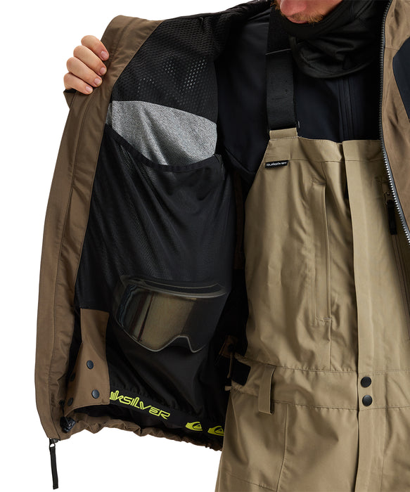 QUIKSILVER メンズ FOREVER STRETCH GORE-TEX JK ゴアテックス スノー