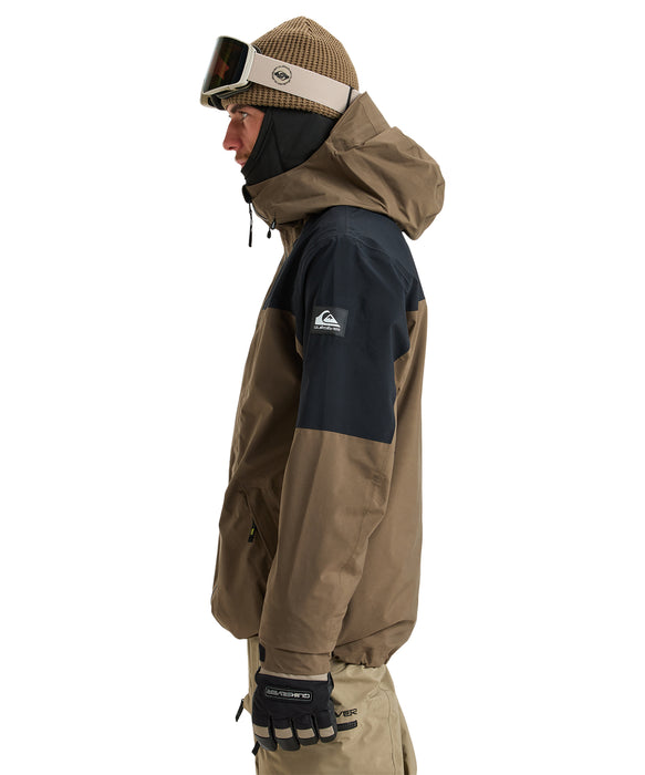 QUIKSILVER メンズ FOREVER STRETCH GORE-TEX JK スノージャケット