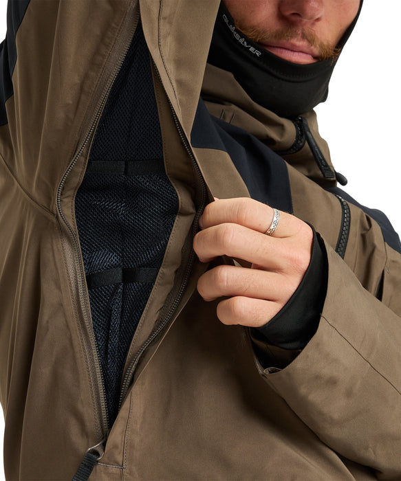 QUIKSILVER メンズ FOREVER STRETCH GORE-TEX JK ゴアテックス スノー