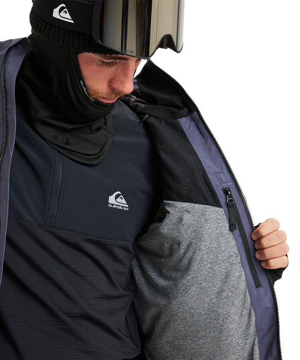 QUIKSILVER メンズ FOREVER STRETCH GORE-TEX JK スノージャケット