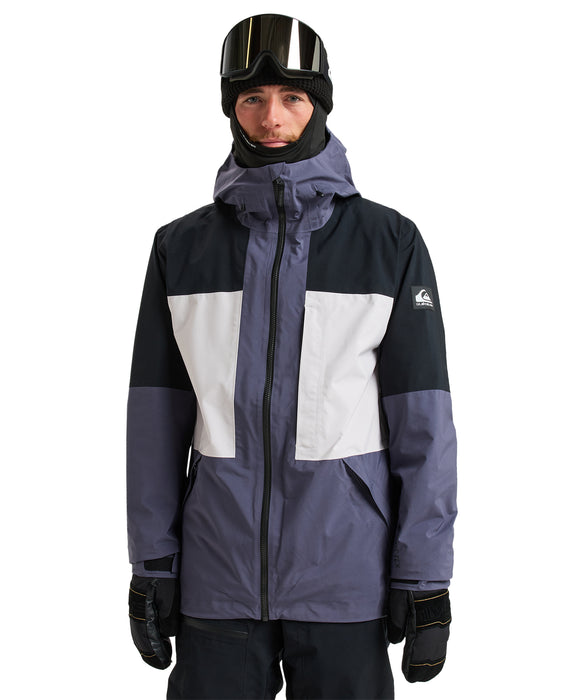 QUIKSILVER メンズ FOREVER STRETCH GORE-TEX JK スノージャケット