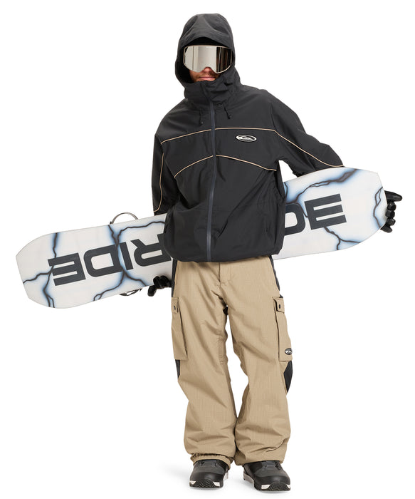 QUIKSILVER メンズ RADICALO 20K JK スノージャケット ラグラン