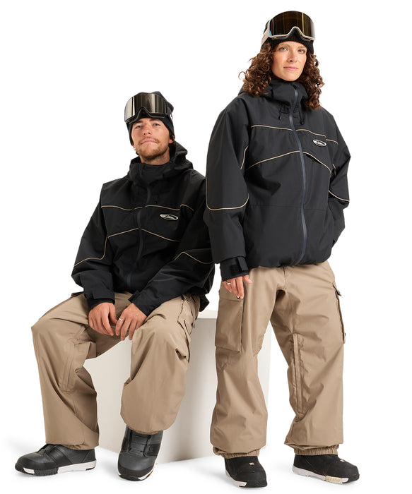 QUIKSILVER メンズ RADICALO 20K JK スノージャケット ラグラン