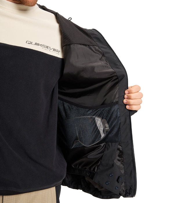 QUIKSILVER メンズ RADICALO 20K JK スノージャケット <SURF THE MOUNTAIN>【25-26SNOWモデル】 KVJ0 / L