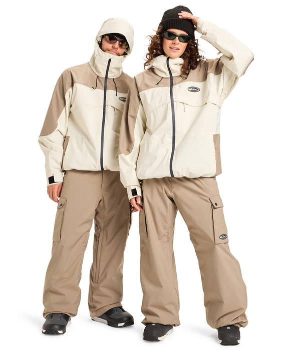 QUIKSILVER メンズ RADICALO 20K JK スノージャケット ラグラン