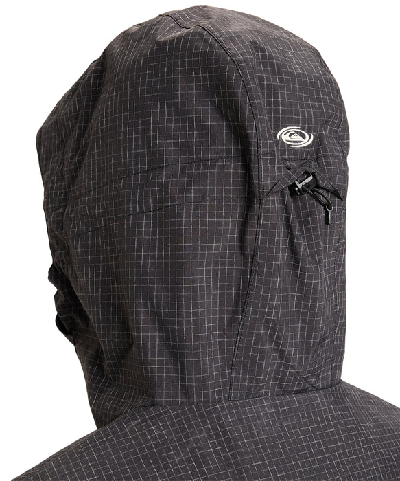 QUIKSILVER メンズ HIGH IN THE HOOD JK スノージャケット <SURF THE MOUNTAIN>【25-26SNOWモデル】 KVJ0 / L