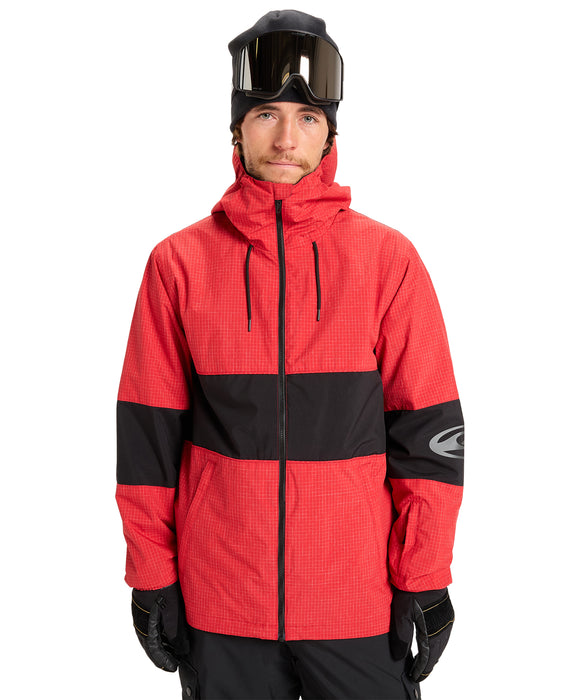 OUTLET】QUIKSILVER メンズ HIGH IN THE HOOD JK スノージャケット