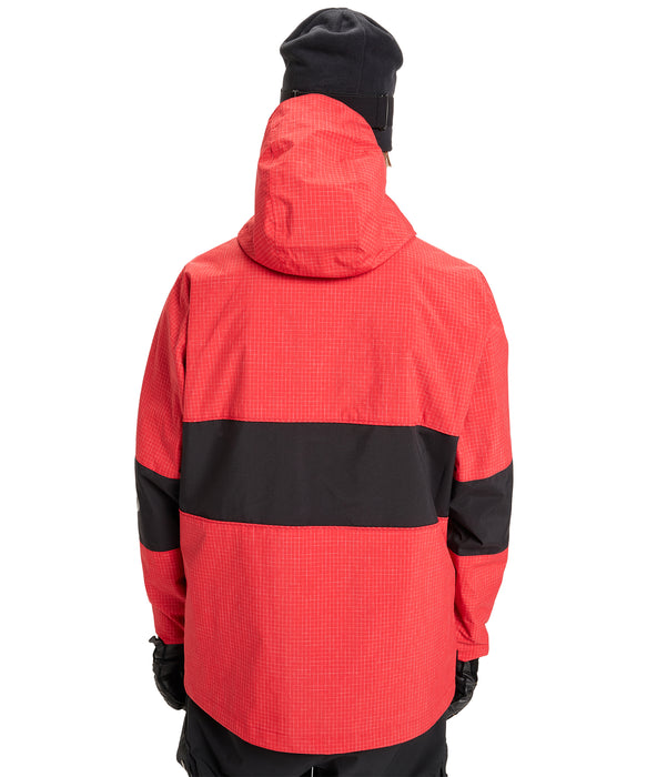QUIKSILVER メンズ HIGH IN THE HOOD JK スノージャケット <SURF THE MOUNTAIN>【25-26SNOWモデル】 RZK0 / L