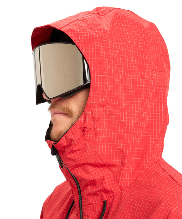 QUIKSILVER メンズ HIGH IN THE HOOD JK スノージャケット <SURF THE MOUNTAIN>【25-26SNOWモデル】 RZK0 / L