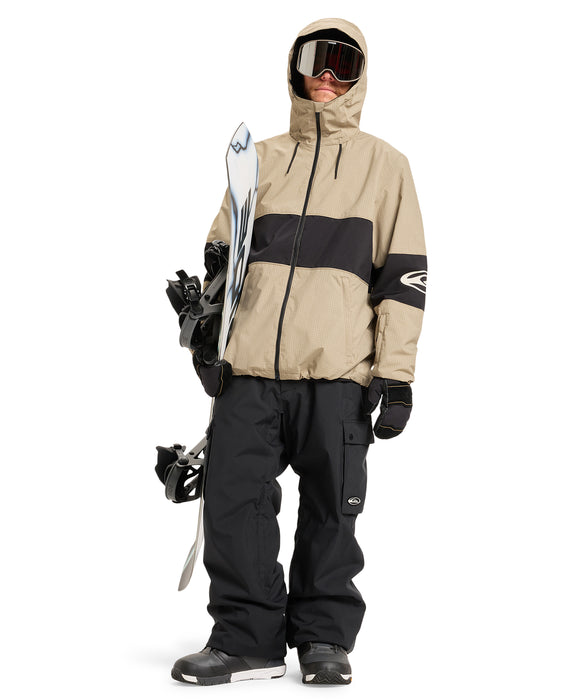 QUIKSILVER メンズ HIGH IN THE HOOD JK スノージャケット <SURF THE MOUNTAIN>【25-26SNOWモデル】 TZC0 / L