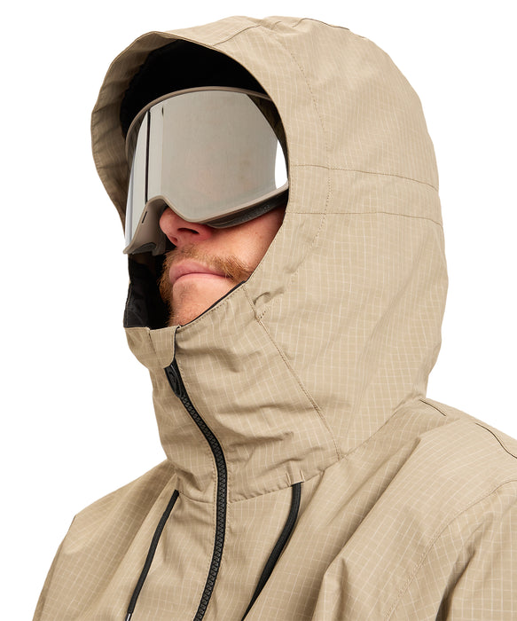 QUIKSILVER メンズ HIGH IN THE HOOD JK スノージャケット <SURF THE MOUNTAIN>【25-26SNOWモデル】 TZC0 / L