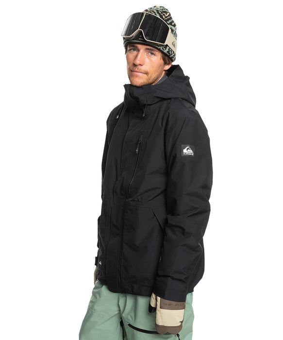 Quiksilver GORE-TEX スノージャケット 上下 Lサイズ QUIKSILVER メンズ HIGH ALTITUDE GORE-TEX JK ゴアテックス スノー