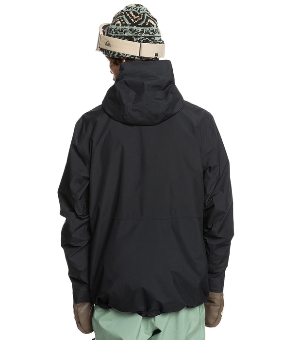 スノーボード Quiksilver MISSION GORE JK GORE-TEX Mission GORE-TEX Snow Jacket - Black | Quiksilver