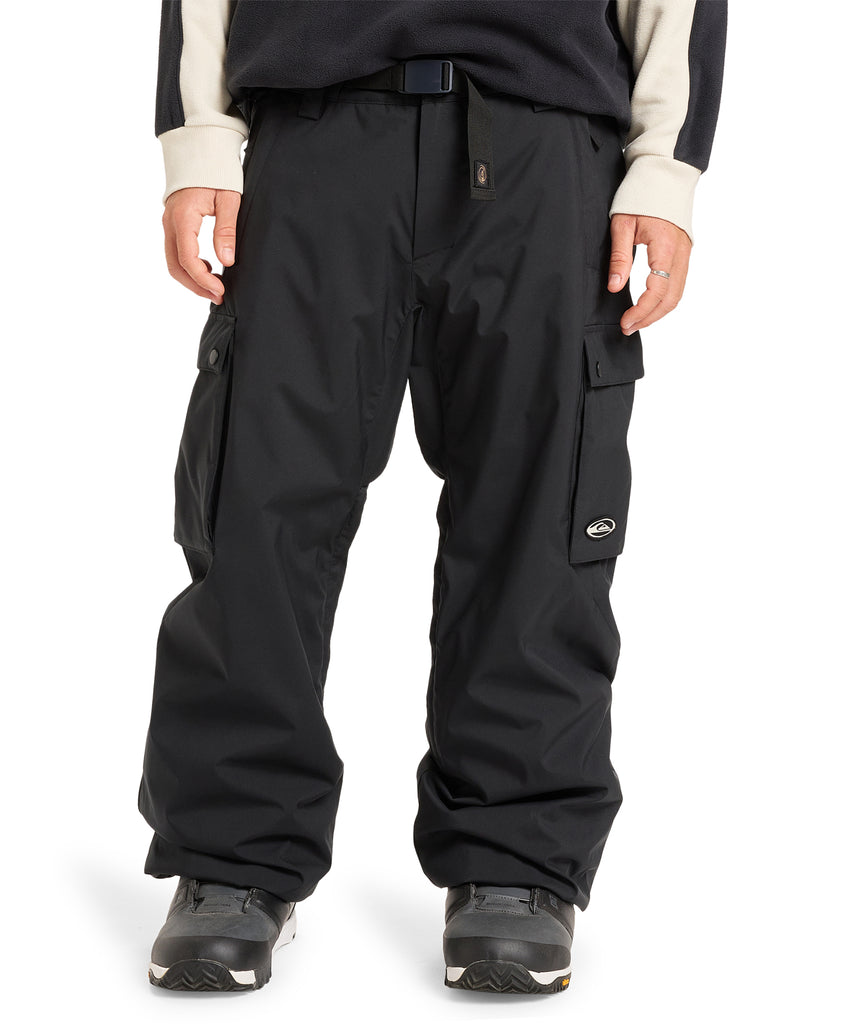QUIKSILVER メンズ SNOW DOWN CARGO PT スノーパンツ 【25-26SNOWモデル】