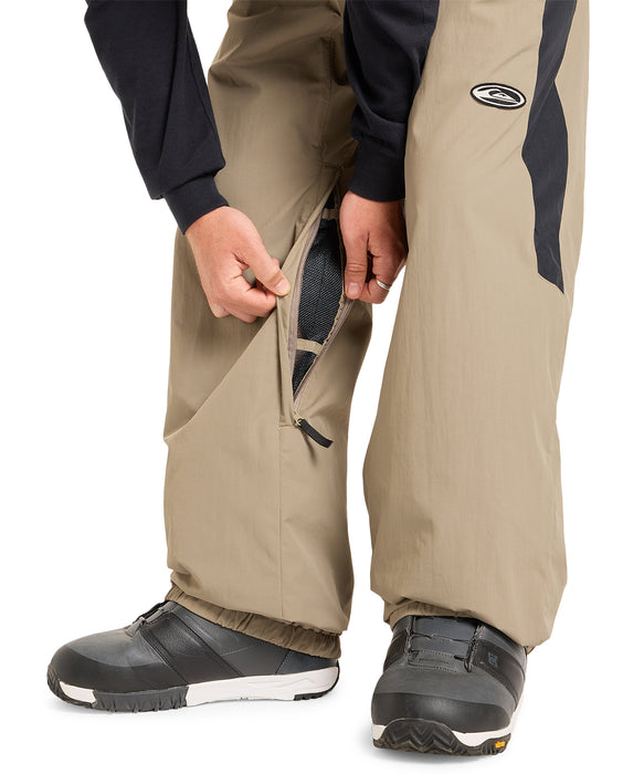 QUIKSILVER メンズ/ユニセックス SNOW DOWN PT スノーパンツ 撥水