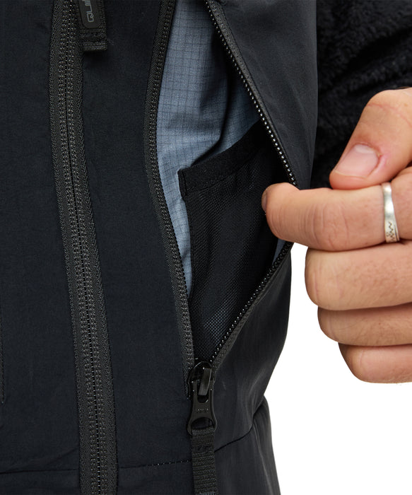 QUIKSILVER メンズ HIGHLINE PRO 3L GORE-TEX BIB スノーパンツ <SURF THE MOUNTAIN>【25-26SNOWモデル】 KVJ0 / L