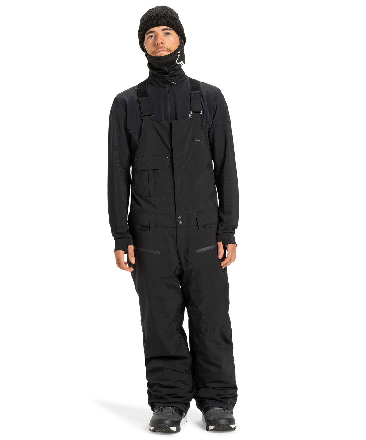 OUTLET】QUIKSILVER メンズ PARAMO STRETCH 20K BIB スノーパンツ