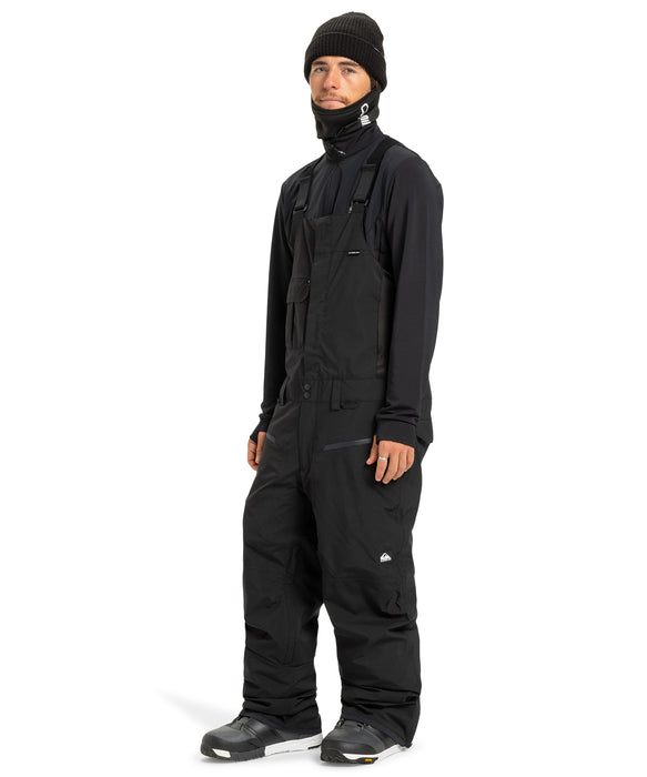 QUIKSILVER メンズ PARAMO STRETCH 20K BIB スノーパンツ 【25-26SNOW