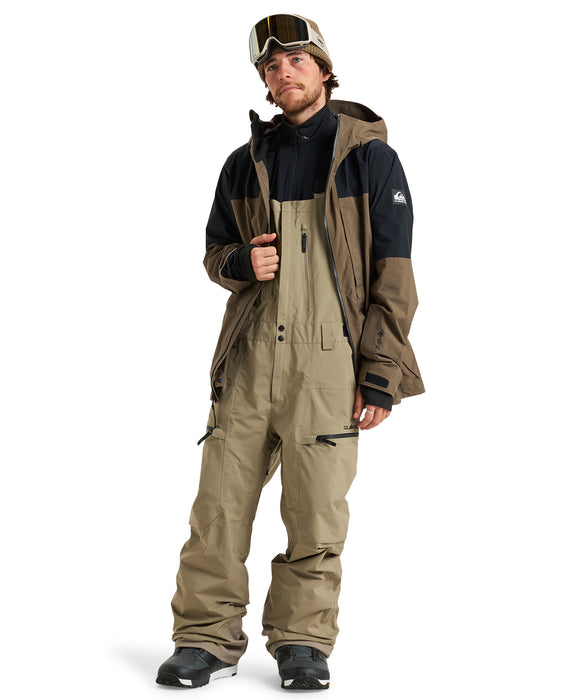 QUIKSILVER　ビブパンツ　2L GORE-TEX QUIKSILVER メンズ ALTOSTRATUS STRET GORE-TEX BIB スノー