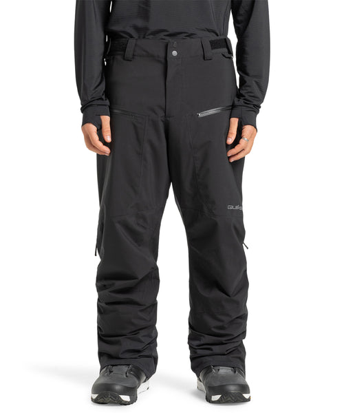 QUIKSILVER メンズ PARAMO STRETCH 20K PT スノーパンツ 【25