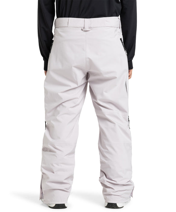 【サンプル品】SPYDER スノーパンツ ホワイト/グレー QUIKSILVER メンズ PARAMO STRETCH 20K PT スノーパンツ 【25-26SNOW