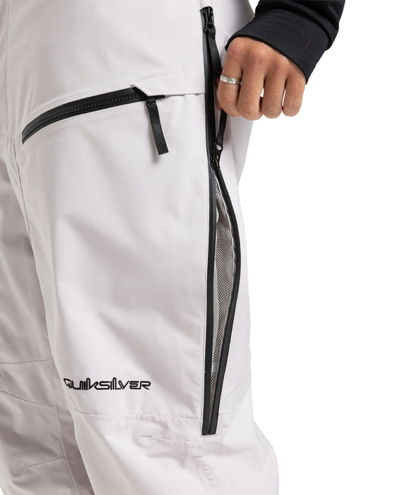 QUIKSILVER メンズ PARAMO STRETCH 20K PT スノーパンツ <SURF THE MOUNTAIN>【25-26SNOWモデル】 SFN0 / L