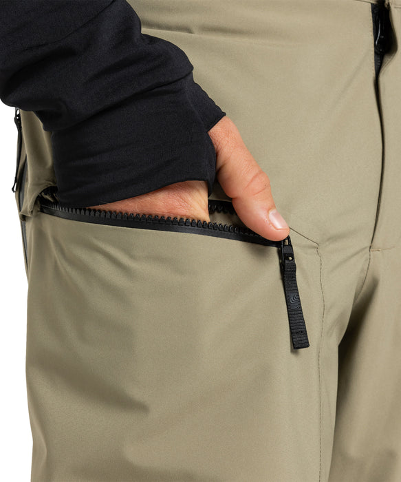 QUIKSILVER メンズ PARAMO STRETCH 20K PT スノーパンツ 【25-26SNOW