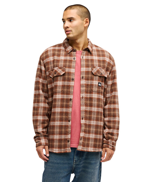 QUIKSILVER メンズ VENTURE SHERPA 長袖シャツ 【2026年秋冬モデル】 CTF1 / XL